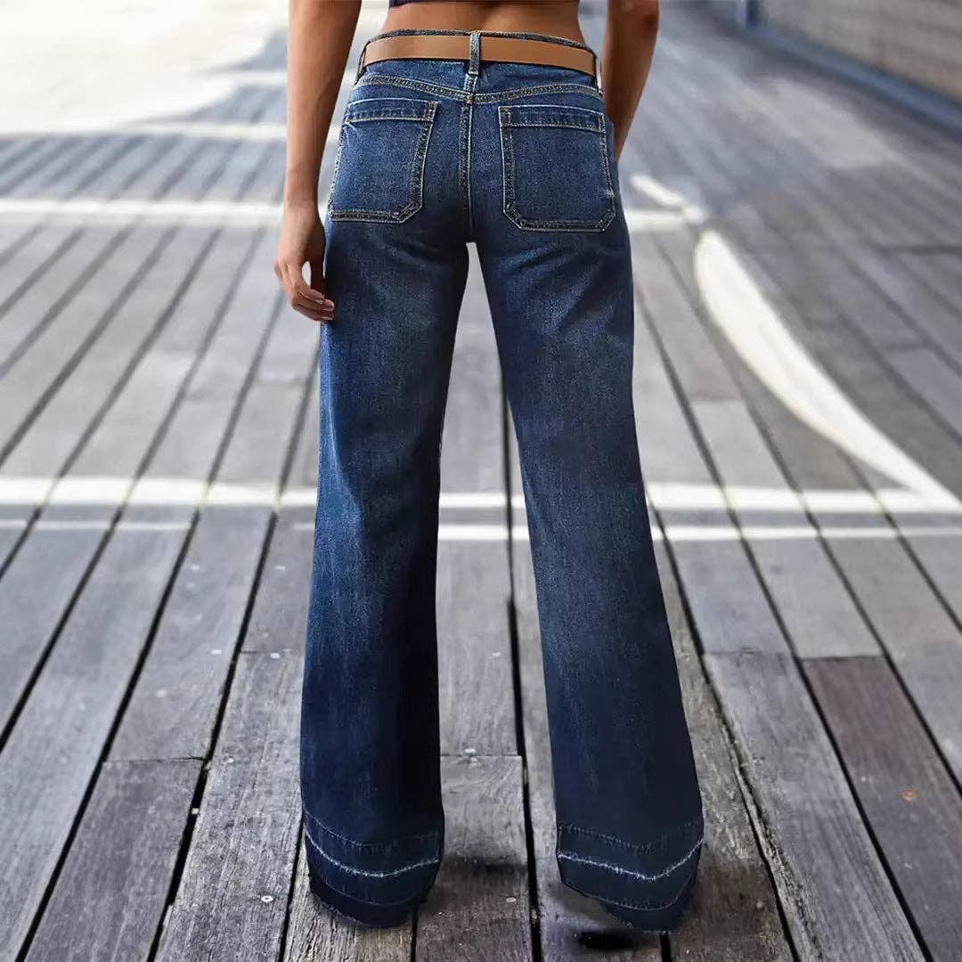 High Waist Wide Leg Jeans