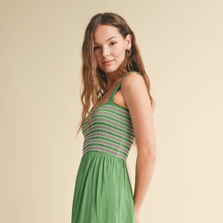 Green Midi Dress