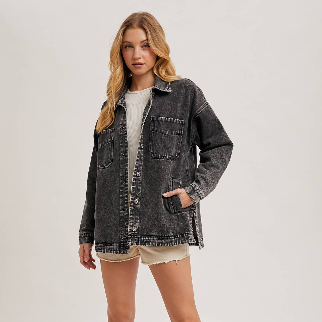 Black Denim Jacket