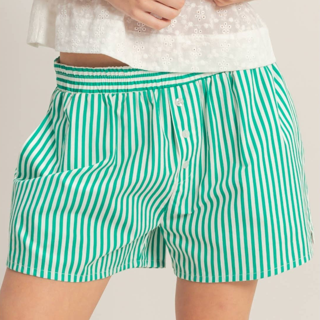 Striped Boxer Shorts