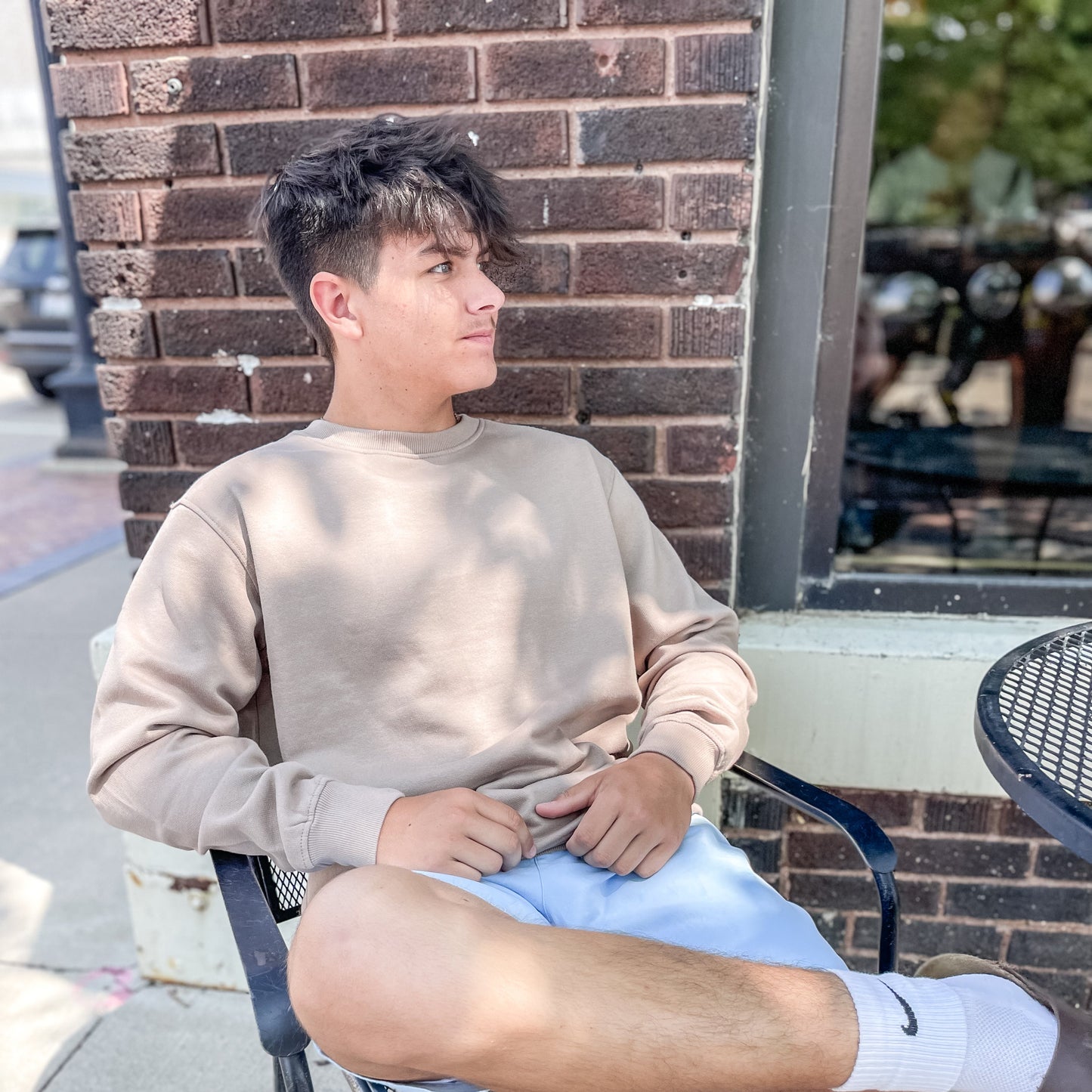 Sand Fleece Crewneck