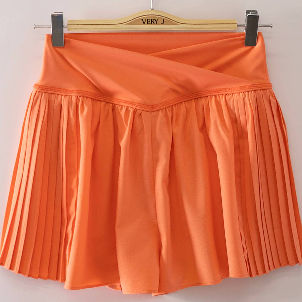 Pleated Shorts