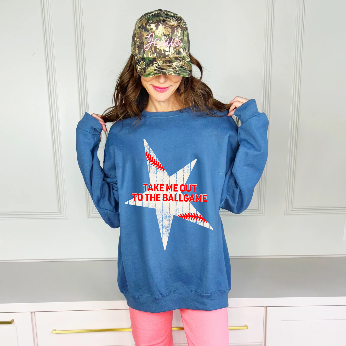 Take Me Out To The Ballgame Crewneck