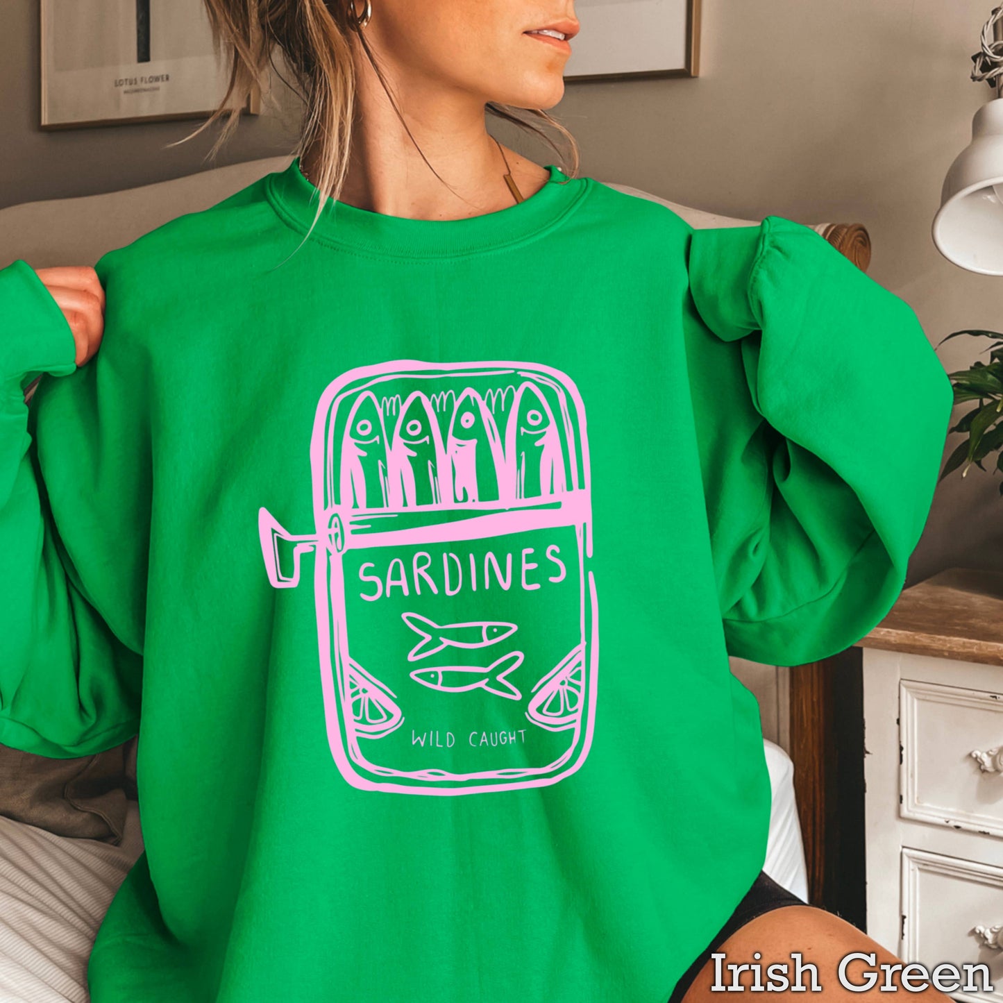 Wild Caught Sardines Crewneck
