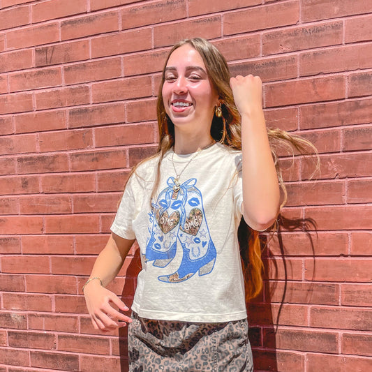 Leopard Drawstring Skort