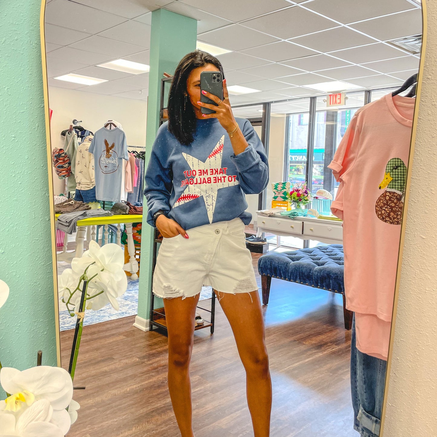 Take Me Out To The Ballgame Crewneck
