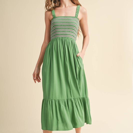 Green Midi Dress