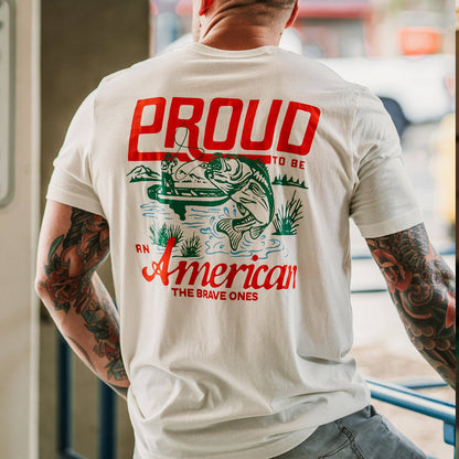Proud American Fisherman T-Shirt