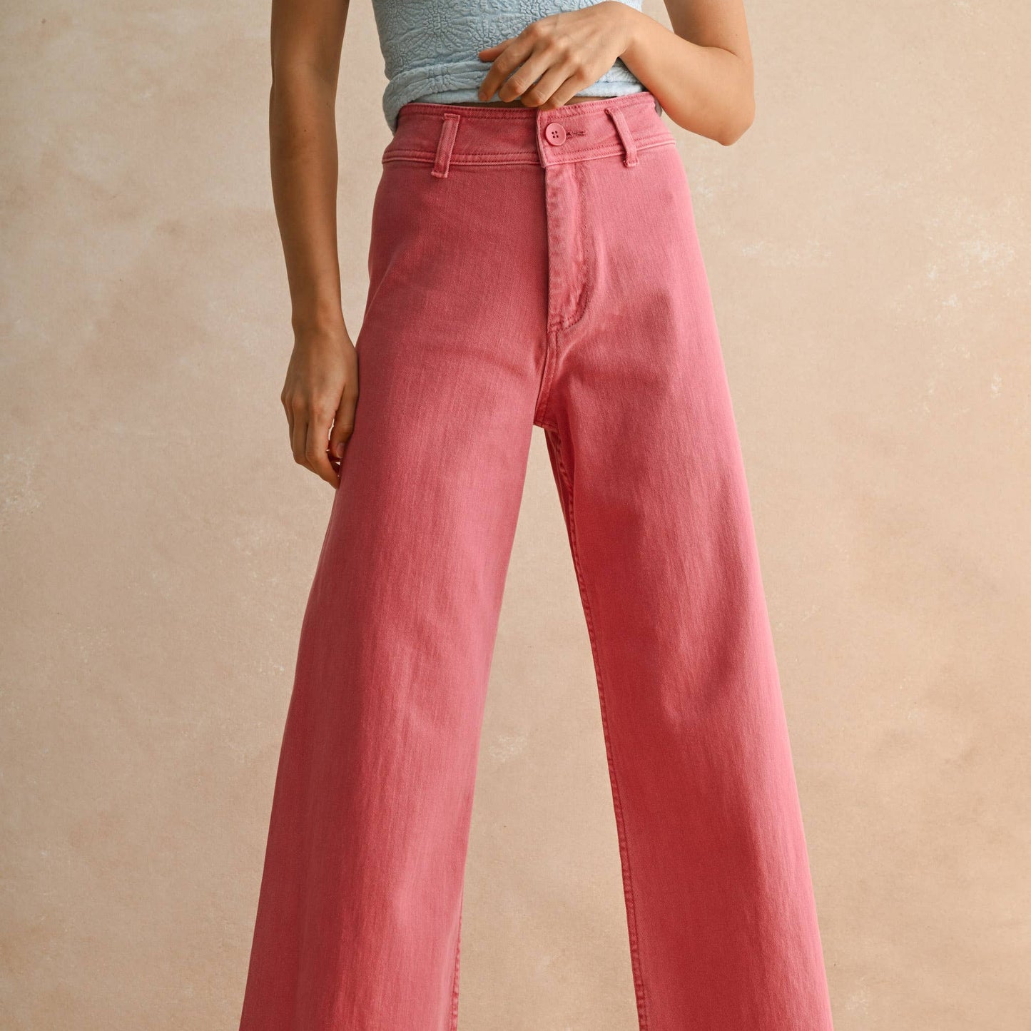 Colorful Wide Leg Pants