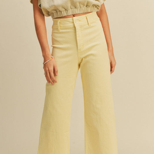 Colorful Wide Leg Pants