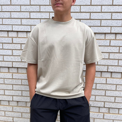 Nude Textured T-Shirt