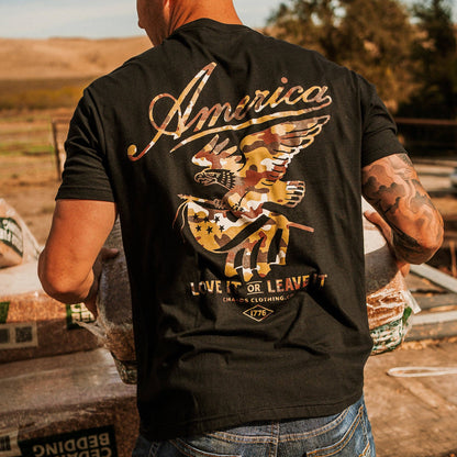 Love It or Leave It Camo T-Shirt