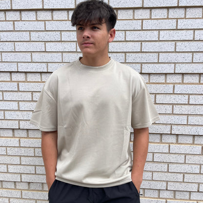 Nude Textured T-Shirt