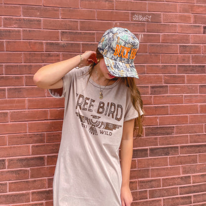 Free Bird T-Shirt Dress