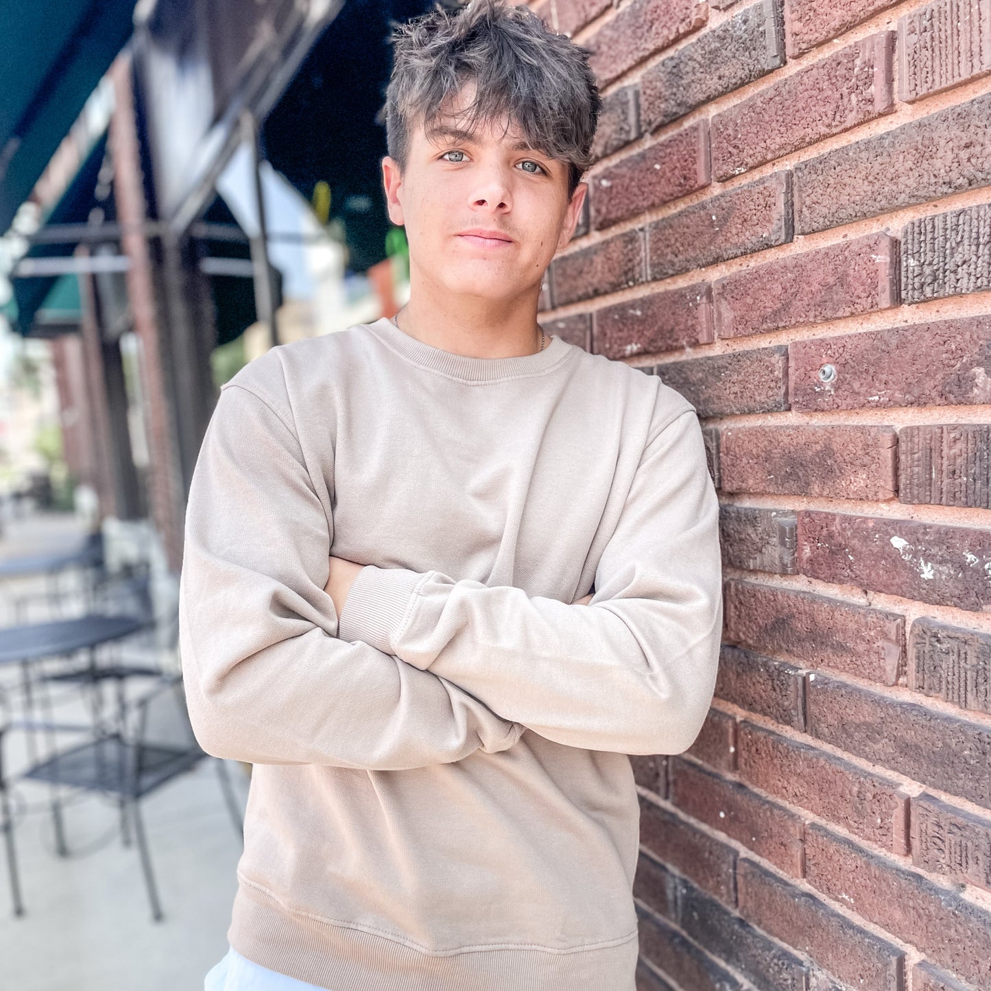 Sand Fleece Crewneck