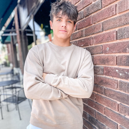 Sand Fleece Crewneck
