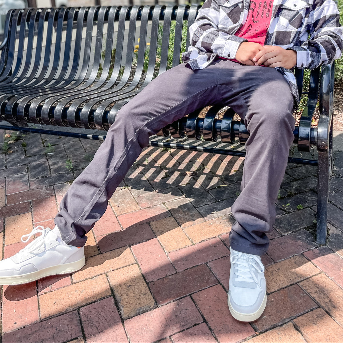 Gray Chino Pant