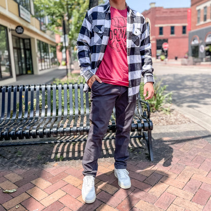 Gray Chino Pant