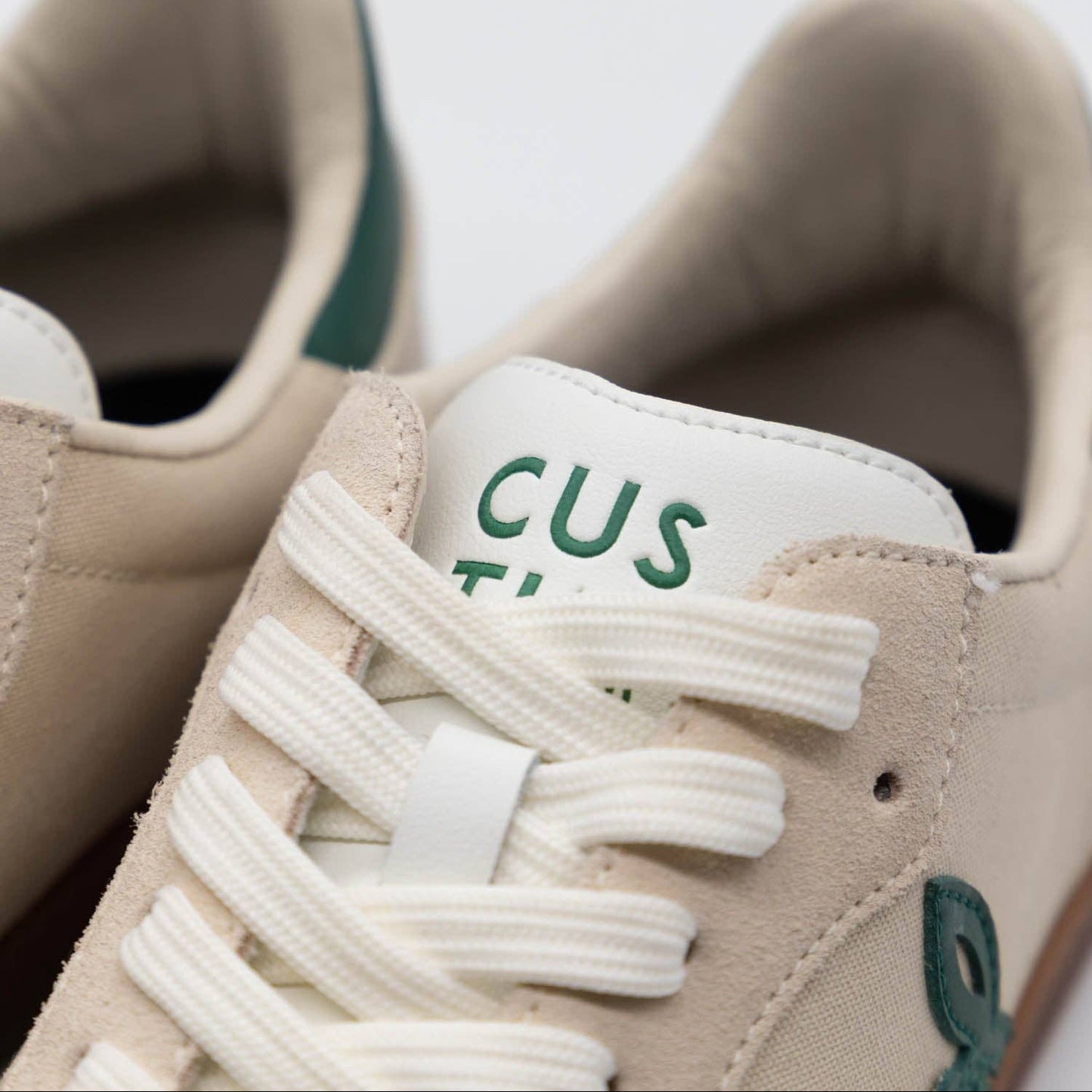 Beige Suede Sneaker