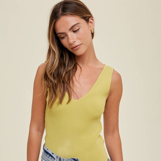 Ribbed Bodysuit
