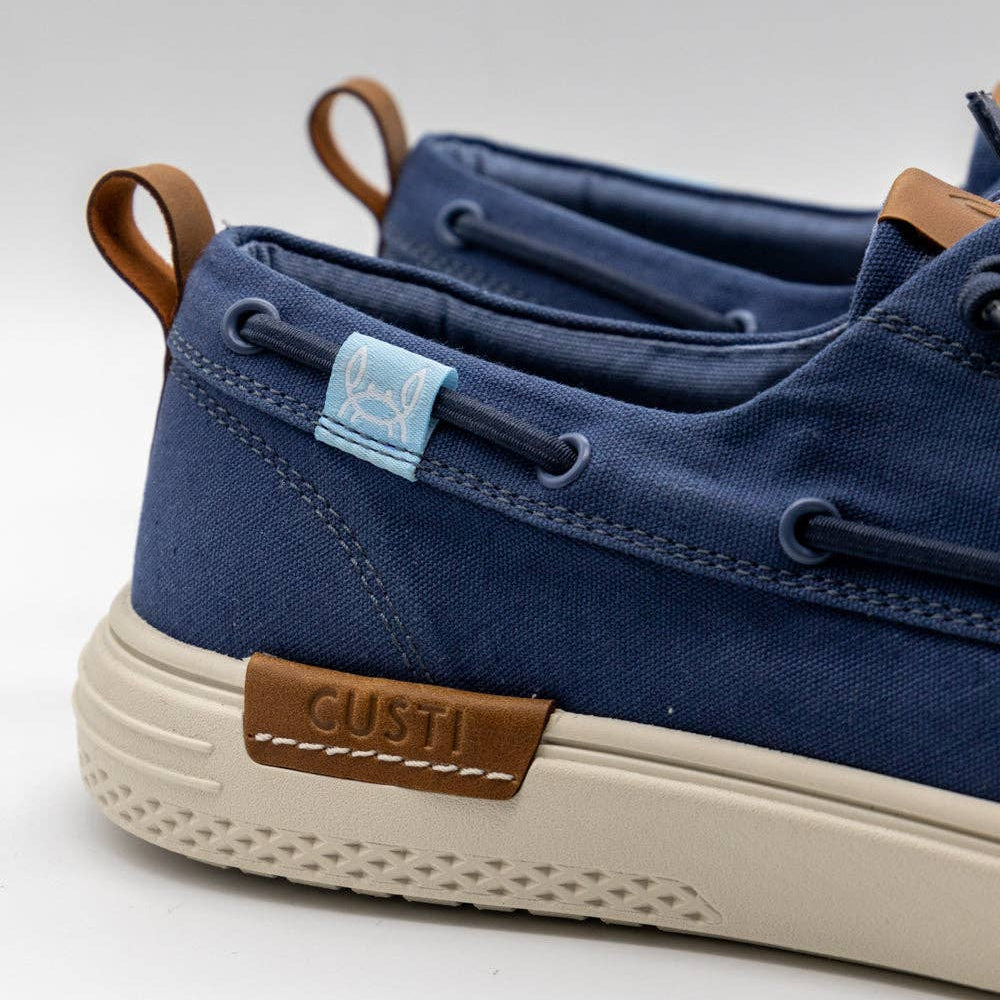 Indigo Blue Boat Shoes