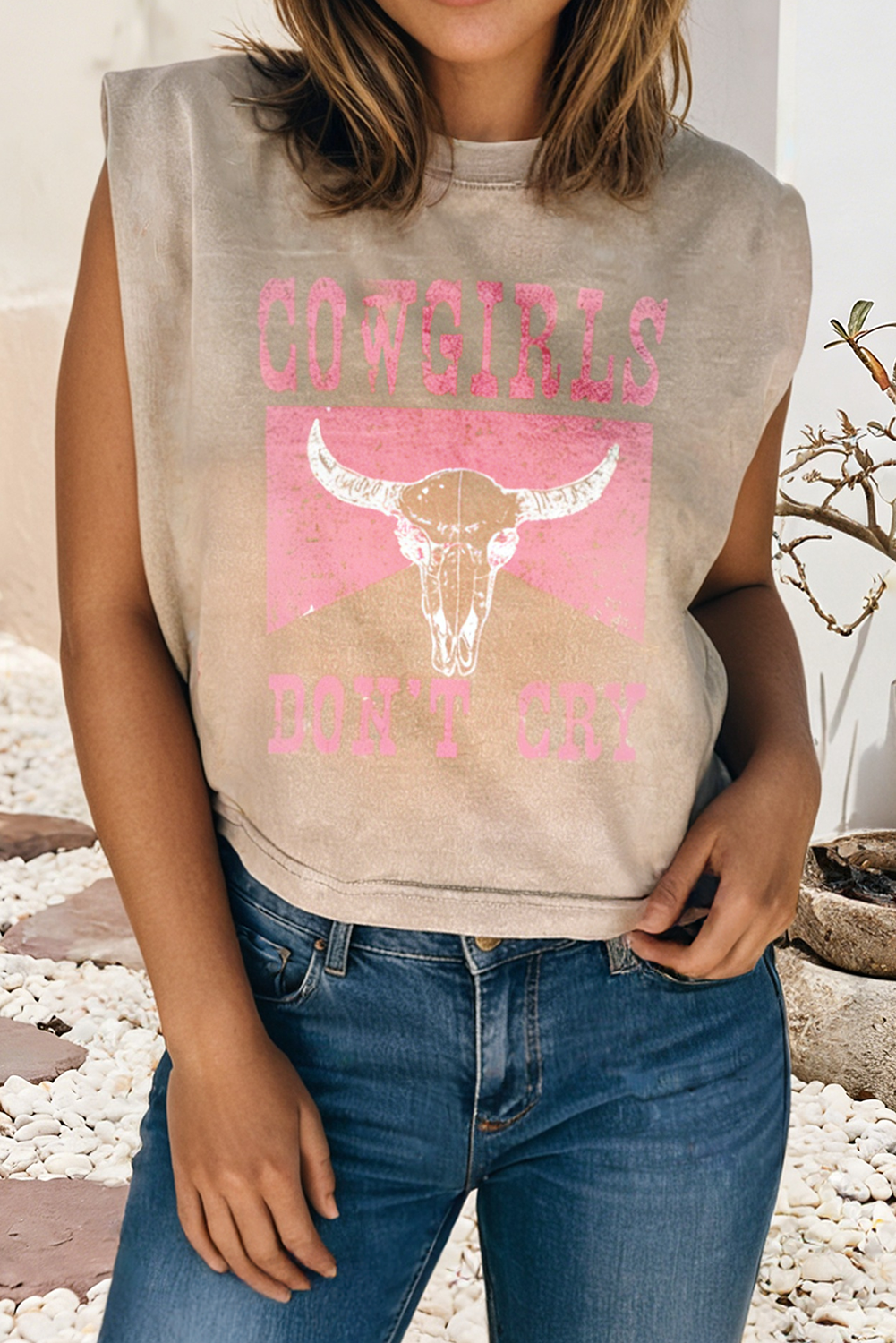 Cowboy & Beer Western Tank Top